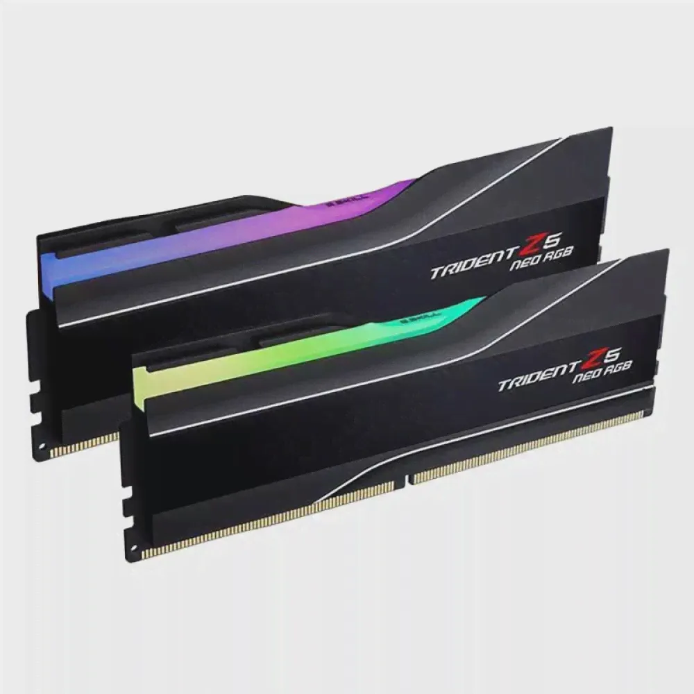 G.skill Оперативная память Trident Z5 Neo RGB F5-6000J3040G32GX2-TZ5NR 64GB 2x32GB DDR5 6000Mhz