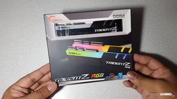 TridentZ RGB DDR4 3200MHz 32GB Unboxing