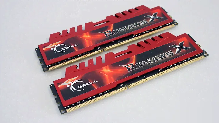ОПЕРАТИВНАЯ ПАМЯТЬ - G.Skill Ripjaws X DDR3 1600 PC3-12800 8GB 2x4GB CL9