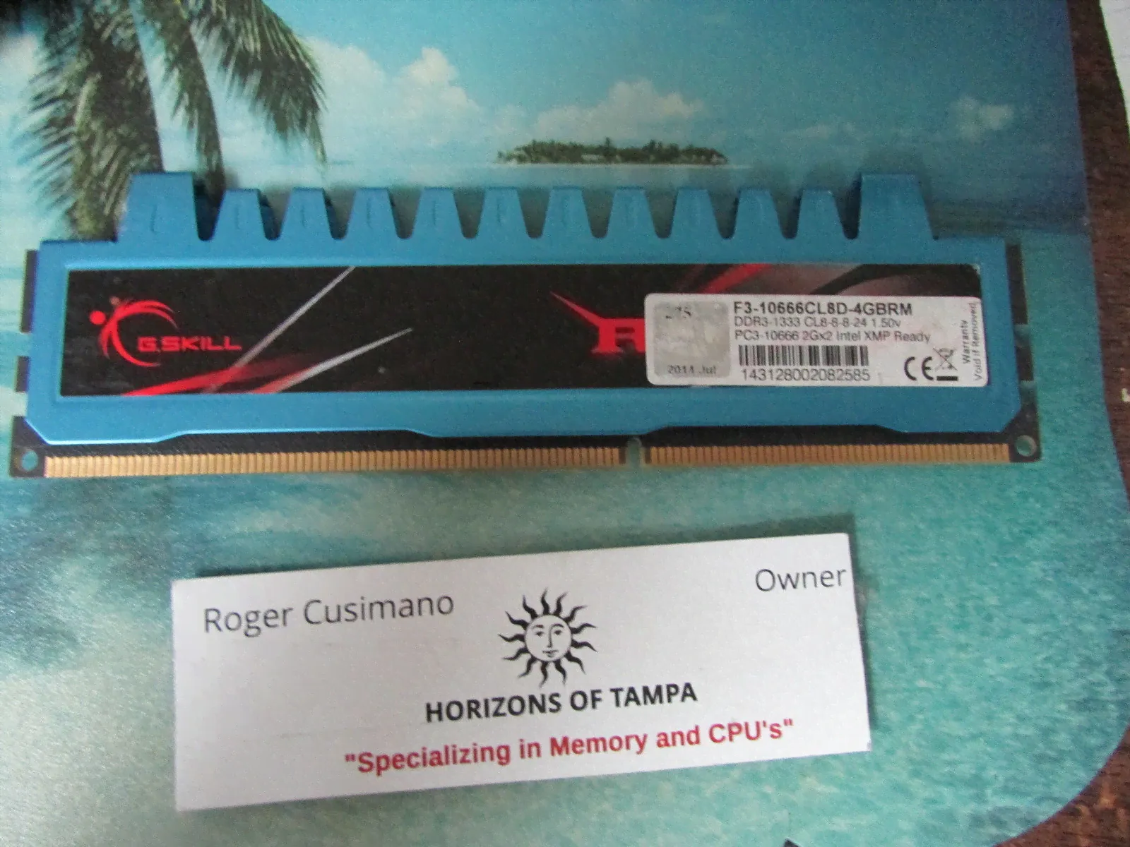 G.skill F3 10666CL8D 4GBRM DDR3 1333 (PC3 10666) 2GB-0
