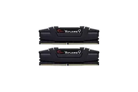 Модуль памяти DDR4 G.SKILL RIPJAWS V 32GB (2x16GB) 3600MHz CL18 (18-22-22-42) 1.35V / F4-3600C18D-32GVK / CLASSIC BLACK