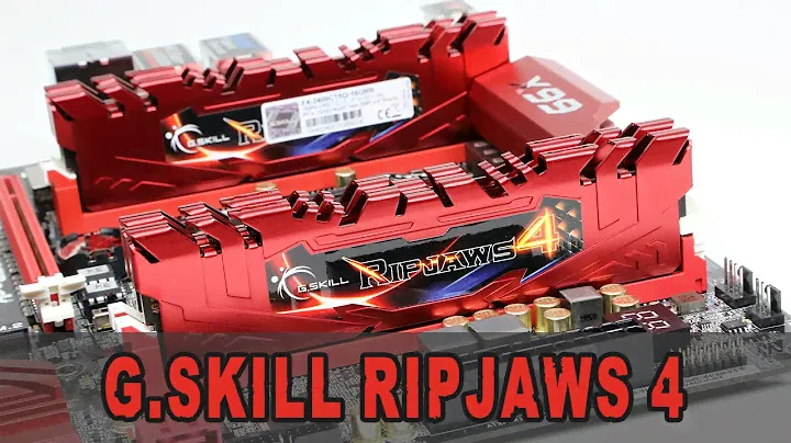[Review] G.Skill RipJaws 4 DDR4-2400 CL15 16GB Kit - Unboxing & Review (German)
