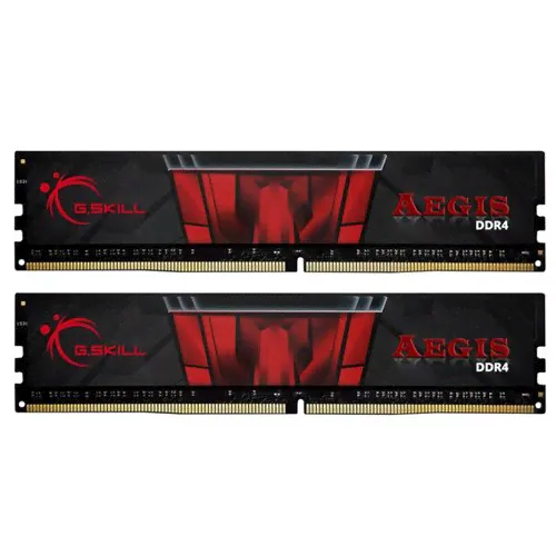 Оперативная память G.Skill Aegis <F4-3200C16D-16GIS> DDR4 DIMM 16Gb KIT 2*8Gb <PC4-25600> CL16-3