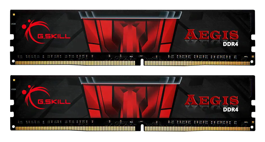 G.Skill Оперативная память Aegis DDR4 2666 Мгц 2x8 ГБ (F4-2666C19D-16GIS)