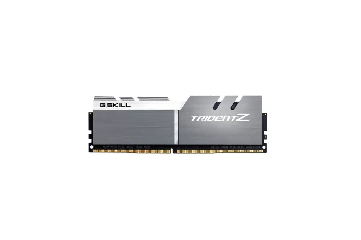 Модуль памяти DDR4 G.SKILL TRIDENT Z 16GB (2x8GB) 3600MHz CL16 (16-16-16-36) 1.35V / F4-3600C16D-16GTZSW / SILVER-WHITE-1