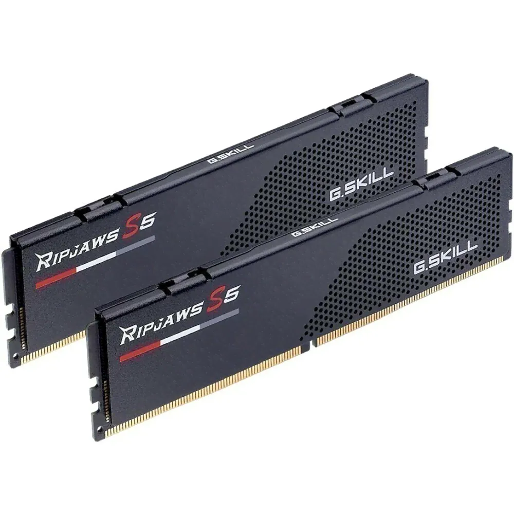 Оперативная память 64Gb DDR5 5600MHz G.Skill Ripjaws S5 (F5-5600J3636D32GX2-RS5K) (2x32Gb KIT)-1