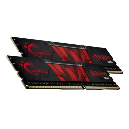 Оперативная память G.Skill Aegis <F4-3200C16D-16GIS> DDR4 DIMM 16Gb KIT 2*8Gb <PC4-25600> CL16-0
