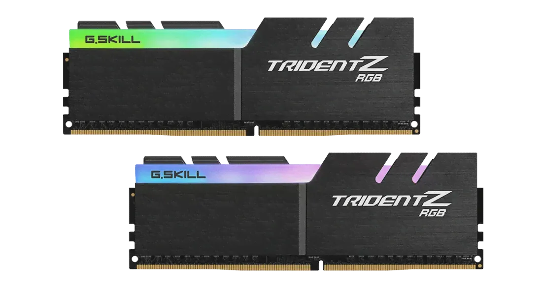 Оперативная память DDR4 32 ГБ 3600 МГц G.Skill Trident Z RGB (F4-3600C16D-32GTZRC) модулей 2 шт.-0