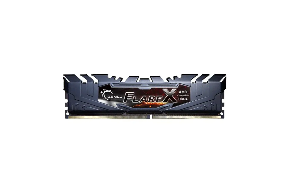Модуль памяти DDR4 G.SKILL FLARE X (AMD) 32GB (2x16GB kit) 3200MHz CL16 1.35V / F4-3200C16D-32GFX / BLACK