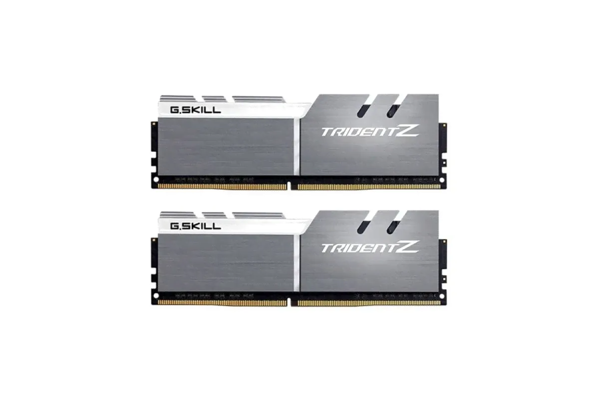 Модуль памяти DDR4 G.SKILL TRIDENT Z 16GB (2x8GB) 3600MHz CL16 (16-16-16-36) 1.35V / F4-3600C16D-16GTZSW / SILVER-WHITE-0