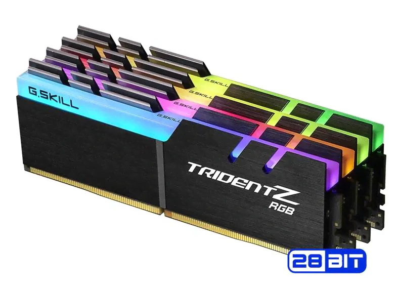 Оперативная память 32 Gb 4133 MHz G.Skill TRIDENT Z RGB (F4-4133C17Q-32GTZR)