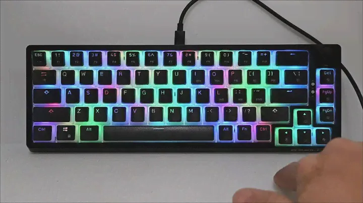 芝奇 G.SKILL GSKILL KM250 RGB預設燈效