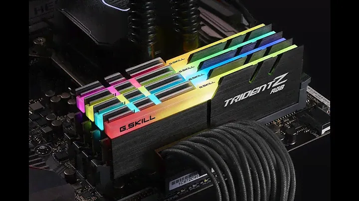 Memória DDR4 G.Skill Trident Z, RGB # maromba meteu o LOCO tirando suas memoria do pc GAMER#