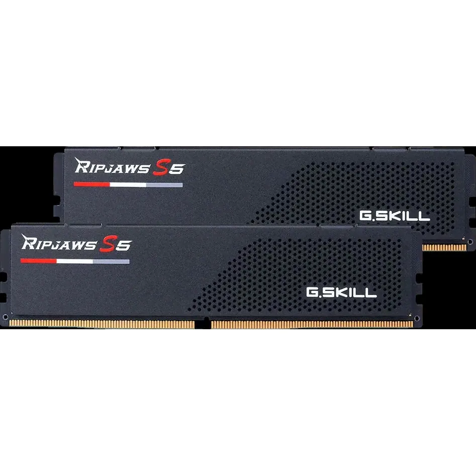 Оперативная память 64Gb DDR5 6800MHz G.Skill Ripjaws S5 (F5-6800J3445G32GX2-RS5K) (2x32Gb KIT)-0