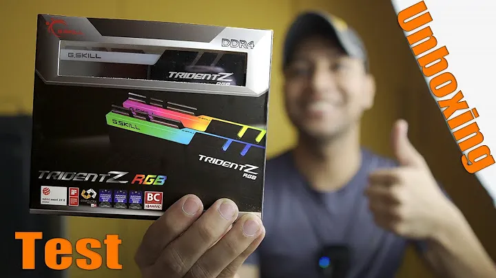 G.SKILL Trident Z RGB 32GB (2 x 16GB) DDR4 3200MHz CL16 Ram Kit Unboxing Overview & Test